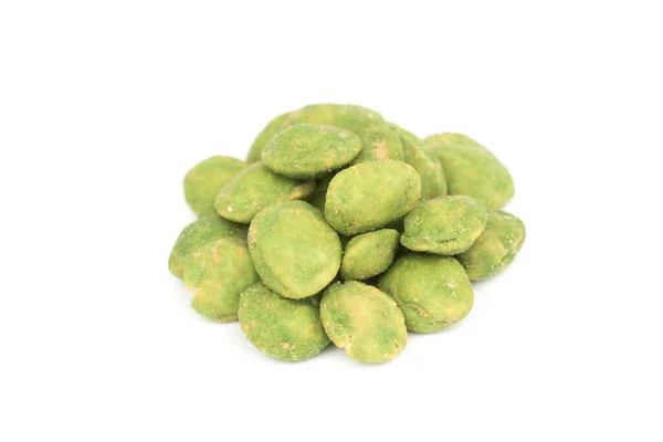 Nozes Verdes Frescas Naturais Wasabi — Fotografia de Stock