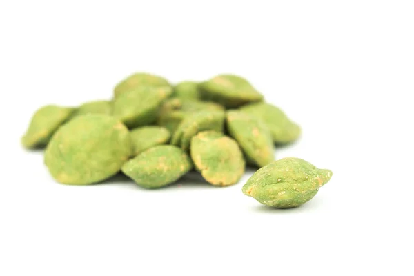 Nozes Verdes Frescas Naturais Wasabi — Fotografia de Stock