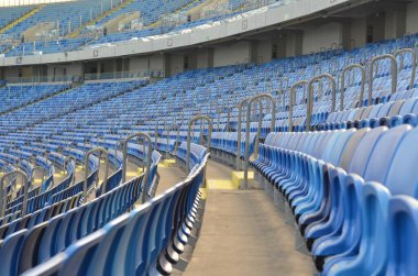 boş futbol stadyumu oyun alanı