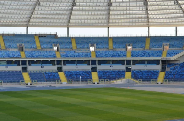 Estadio Fútbol Vacío Parque Infantil — Foto de Stock