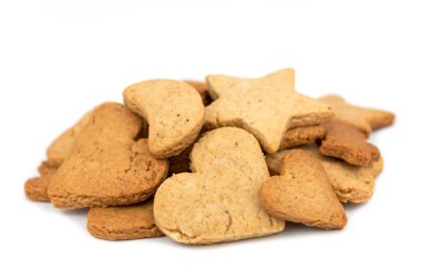 Ev yapımı kahverengi kurabiyeler.