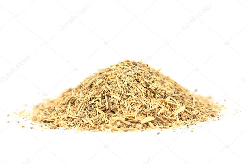 the dried siberian ginseng root - natural herb (Ashwagandha)