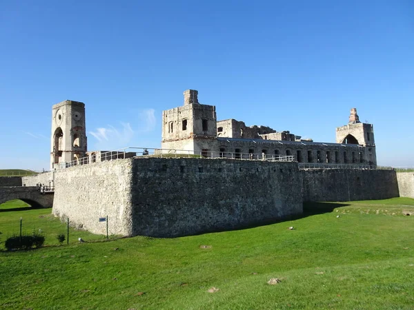 Ruína Grande Castelo Krzyztopor Polónia — Fotografia de Stock