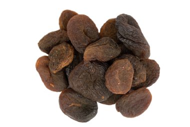 Kurutulmuş siyah kayısılı friut.