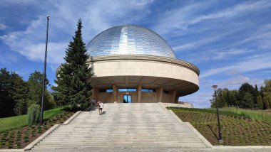 The buliding of planetarium and astronomical observatory 