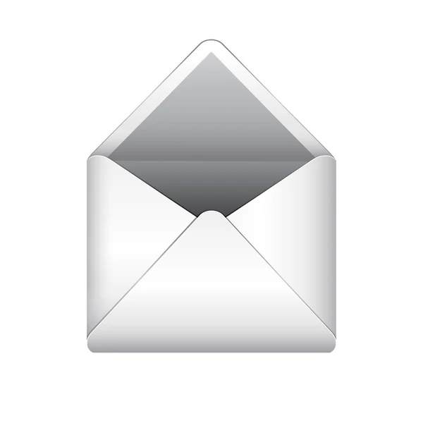 Enveloppe lettre ouverte — Image vectorielle