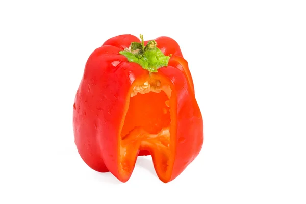 Red Pepper Open — Stock Photo, Image