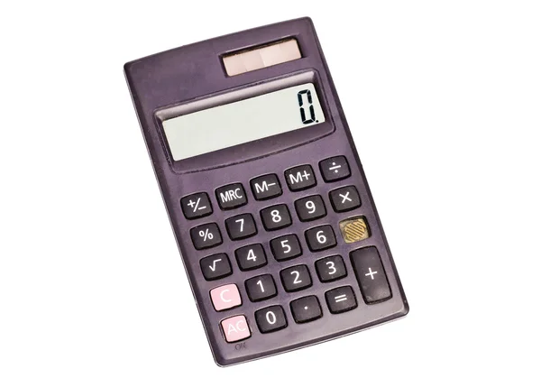 Calculator on white — Stock Photo, Image