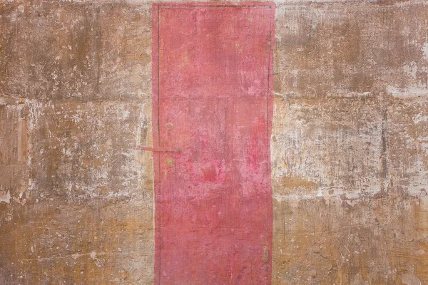 Drzwi malowane tapety w stylu retro — Zdjęcie stockowe