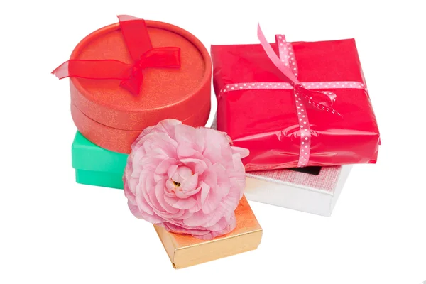 Colorful gift set — Stock Photo, Image