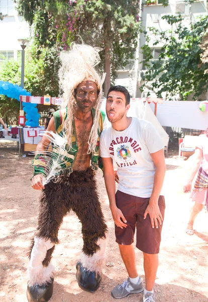 Fotografie s Indián na pride parade — Stock fotografie