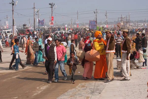 Zona abarrotada en el festival en la India —  Fotos de Stock