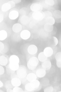 Gümüş bokeh arka plan