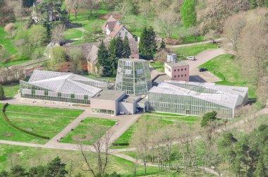 Botanik Bahçesi havadan görünümü