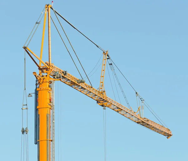 Crane on construction site. — Stock Photo, Image