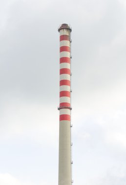 Petrokimya tesisi boru.