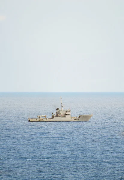 Patrol ship in international waters. — Stock Photo, Image