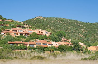 Yeşil dağ Hills evleri.