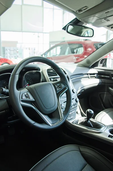 Interior of a modern new car. — Stock Photo, Image