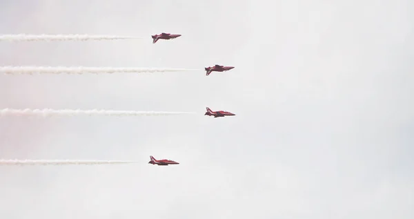 Tallinn Bay Estland Juni Rode Pijlen Royal Air Force Aerobatic — Stockfoto