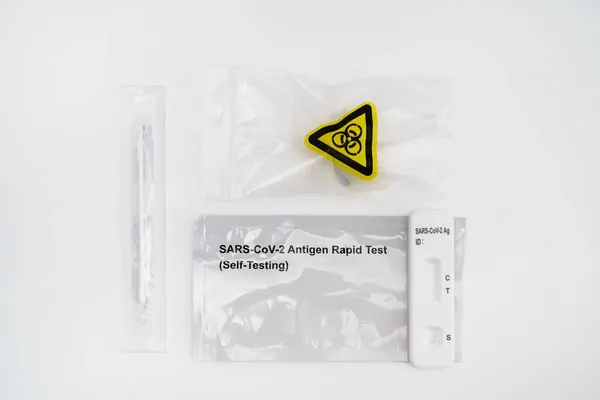 Express Covid Antigen Nasal Test Kit — Stock Photo, Image