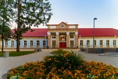 Narva Otomobil ve Tren İstasyonu.