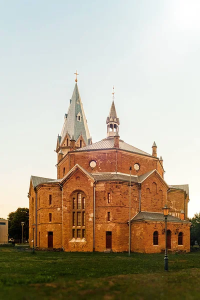 Catedral Alexandre Igreja Evangélica Luterana Estónia Narva Estónia — Fotografia de Stock
