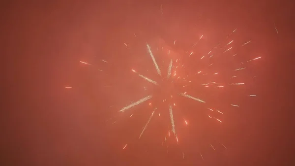 Feuerwerk Himmel Neujahrsfeier — Stockfoto