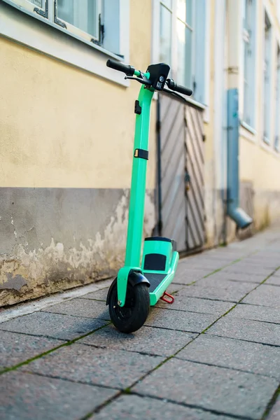 Electric Scooter Old Town — Stok Foto