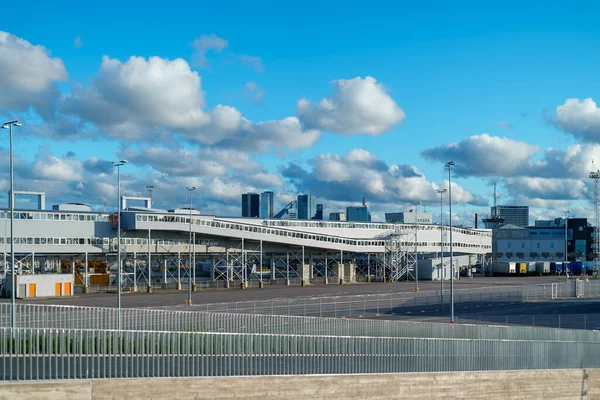 Terminaler Tallinns Kusthamn — Stockfoto