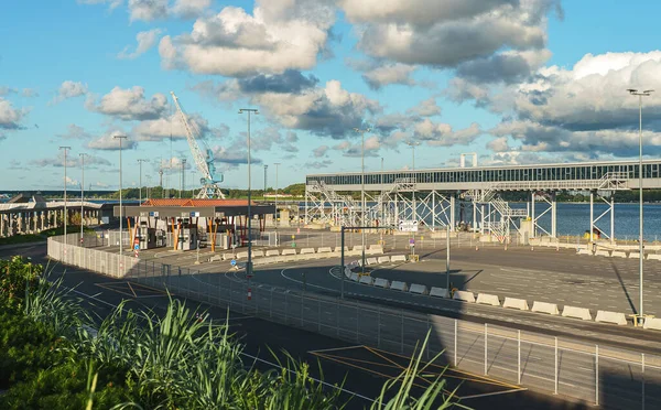 Terminales Puerto Pasajeros Marítimos Tallin —  Fotos de Stock