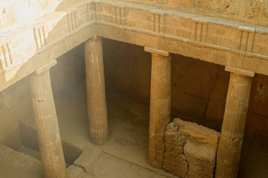 Kıbrıs 'ın Paphos kentindeki Kralların Mezarları.