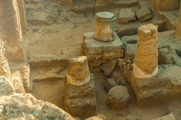 Graven Van Koningen Paphos Stad Cyprus — Stockfoto