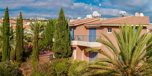 Típico Desarrollo Residencial Estilo Mediterráneo — Foto de Stock