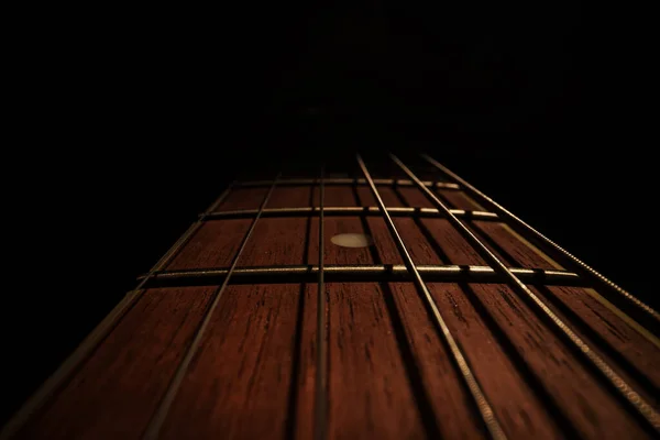 Klasik Fretboard Enam String Gitar Listrik — Stok Foto
