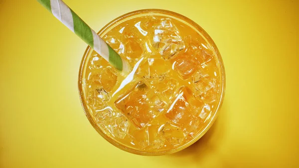 Свежий Апельсиновый Сок Лимонад Коктейль — стоковое фото