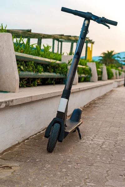 Scooter Eléctrico Calle Verano — Foto de Stock