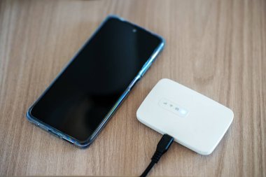 Modern kablosuz cep 4g kablosuz modem.
