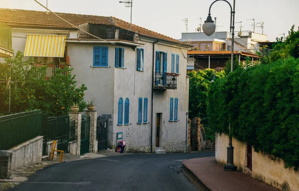 Традиционная Улица Скаури Италия — стоковое фото