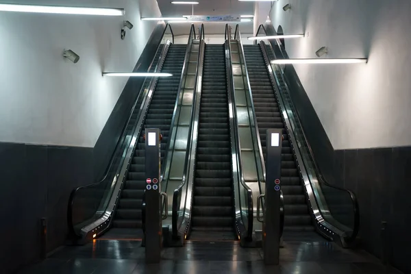 Elektrische Roltrappen Metro Moving Trap — Stockfoto