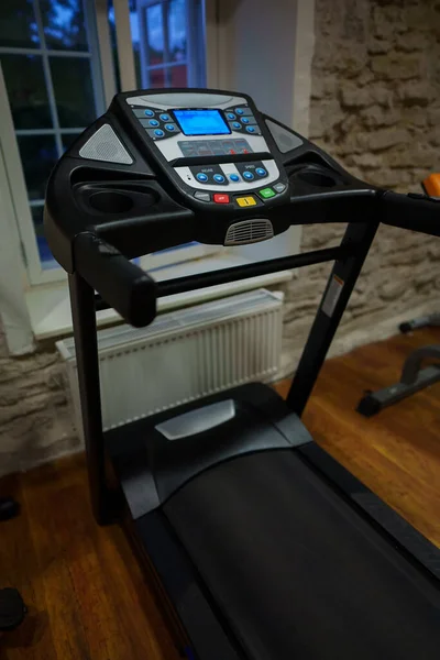 Dashboard Sports Treadmill Home Gym — 图库照片