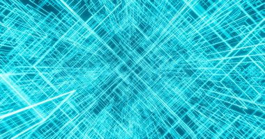 mavi 3d soyut geometrik arkaplan