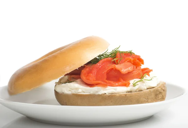 Plain bagel — Stock Photo, Image