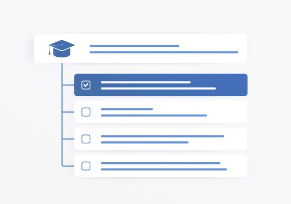 Microlearning Koncepcja Uczenia Się Według Wielkości Bajtów Słuchanie Krótkiego Podcastu — Wektor stockowy