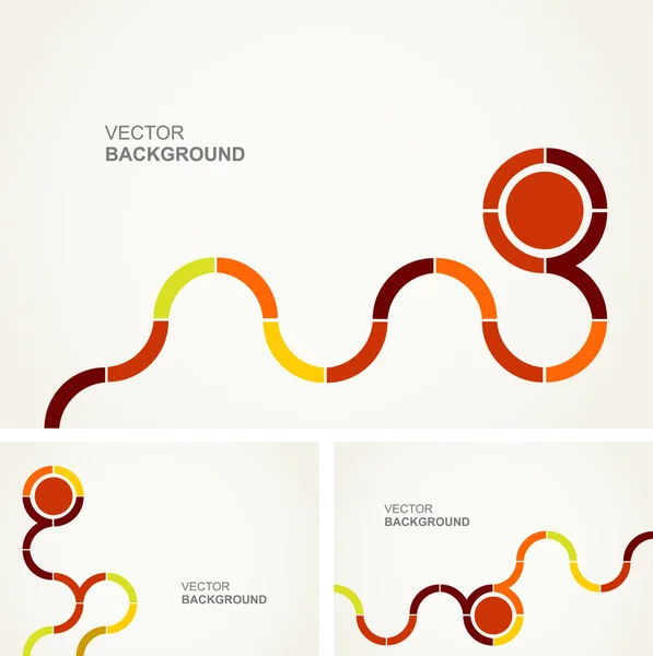 Abstract vector lay-outontwerp — Stockvector