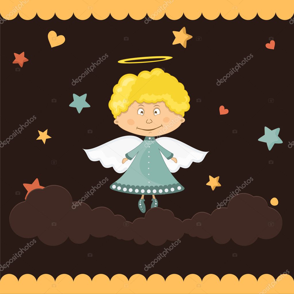 Lindo angelito vector, gráfico vectorial © nnfotograf imagen #18274665