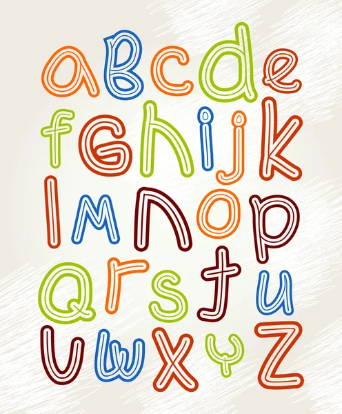 Alphabet des enfants — Image vectorielle