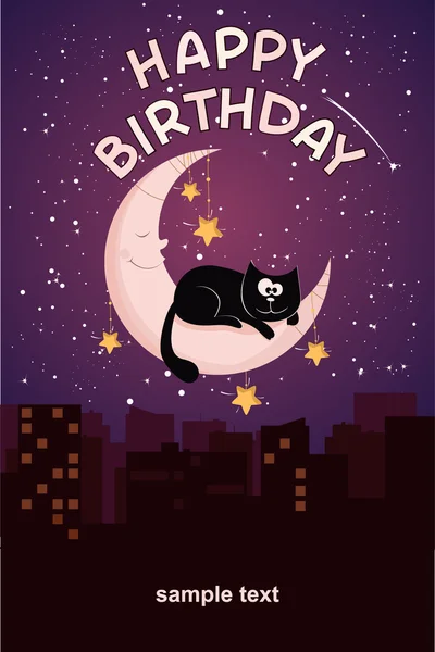 Birthday card — Stock Vector