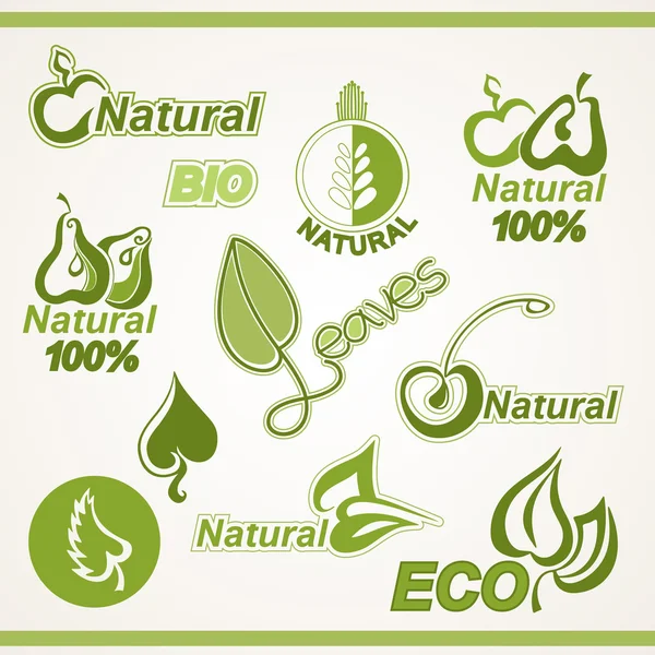 Ecology icon set — Stock Vector