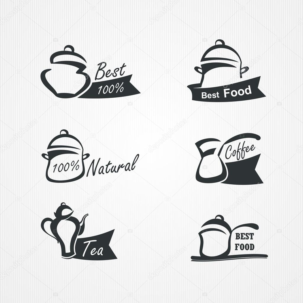 vector collection of cooking symbols
